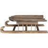 Clayre & Eef 6H2312 Decoratieve Kerststal Vintage Stijl Bruin 35x15x10 cm