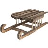 Clayre & Eef 6H2312 Decoratieve Kerststal Vintage Stijl Bruin 35x15x10 cm