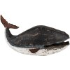 Clayre & Eef 6H2349 Decoratieve Walvis 36x15x23 cm Zwart Wit
