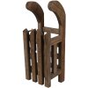 Clayre & Eef 6H2371S Slee Decoratie 30x11x10 cm Bruin