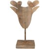 Clayre & Eef 6H2375 Rendier Decoratie 16x8x25 cm Bruin