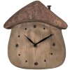 Clayre & Eef 6KL0819 Tafelklok 18x5x19 cm / 1xAA Bruin