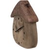 Clayre & Eef 6KL0819 Tafelklok 18x5x19 cm / 1xAA Bruin