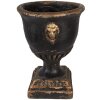 Clayre & Eef 6MG0029 Bloempotdecoratie Bruin Zwart Ø 33x42 cm