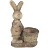 Clayre & Eef 6MG0031 Bloempot Bruin Beige 38x22x49 cm Decoratie