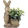 Clayre & Eef 6MG0031 Bloempot Bruin Beige 38x22x49 cm Decoratie
