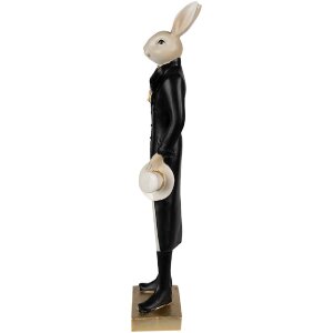 Clayre & Eef 6PR4004 Decoratief Konijn Beige Zwart...