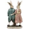 Clayre & Eef 6PR4025 Decoratief konijn 15x8x26 cm in bruin