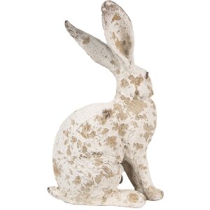 Clayre & Eef 6PR4053 Decoratief Konijn Beige Bruin 13x8x22 cm