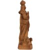 Clayre & Eef 6PR4061 Maria Beeldje Bruin 6x6x19 cm Religieuze Decoratie