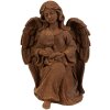 Clayre & Eef 6PR4064 Decoratie Engel 13x11x18 cm Bruin