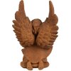 Clayre & Eef 6PR4066 Engelen Decoratie 13x8x19 cm Bruin