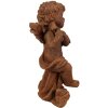 Clayre & Eef 6PR4067 Engelen Decoratie 6x6x14 cm Bruin