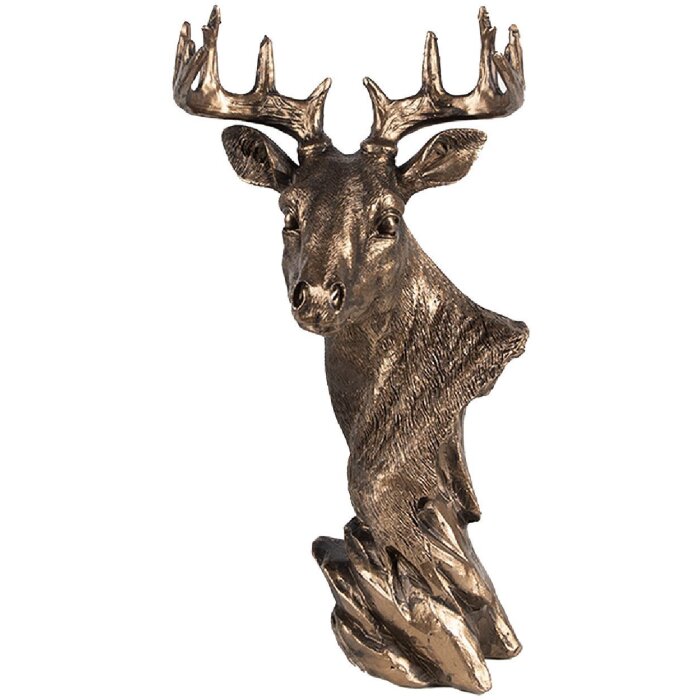 Clayre & Eef 6PR4079 Rendier Decoratie 13x12x25cm Bruin