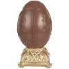 Clayre & Eef 6PR4105 Decoratief Ei Bruin Goud Konijn Reliëf 14x14x25 cm