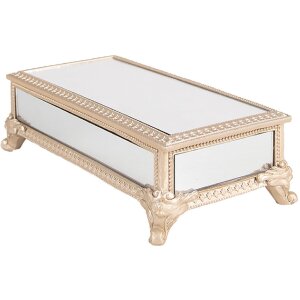 Clayre & Eef 6PR4136 Sieradendoosje Beige 21x11x7 cm...