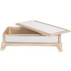 Clayre & Eef 6PR4136 Sieradendoosje Beige 21x11x7 cm Elegant Design