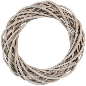 Clayre & Eef 6RO0600S Decoratieve Krans Bruin 30x6 cm...