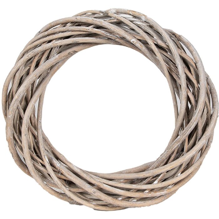 Clayre & Eef 6RO0600XS Decoratieve Krans Bruin 20x5 cm