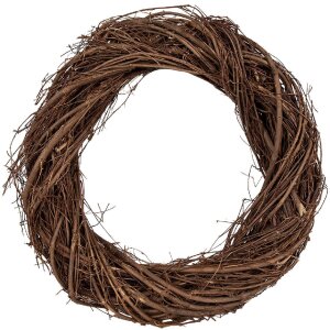 Clayre & Eef 6RO0602M Decoratieve Krans Bruin...