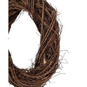 Clayre & Eef 6RO0602M Decoratieve Krans Bruin...