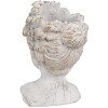 Clayre & Eef 6TE0499S Bloempot Grijs 14x14x22 cm