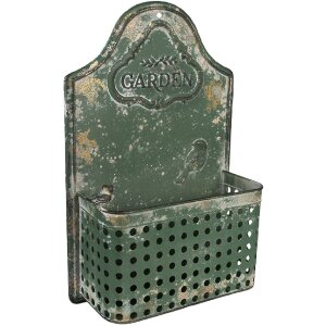 Clayre & Eef 6Y5502 Plantenhouder Groen 29x13x45 cm