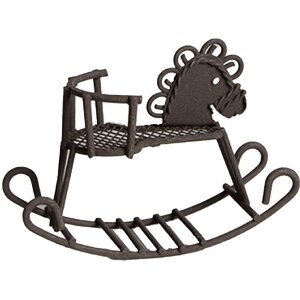 Clayre & Eef 6Y5523 Schommelpaard Decoratie Bruin...