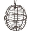 Clayre & Eef 6Y5542 Mand Bruin Ø 11x14 cm - Opberg & Decoratie