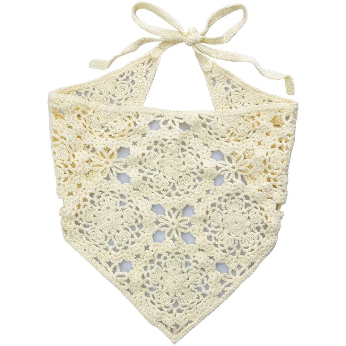 Juleeze JZCBA0004 Kinder Bandana Beige 55 cm - Elegante knusse stijl voor kinderen