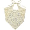Juleeze JZCBA0004 Kinder Bandana Beige 55 cm - Elegante knusse stijl voor kinderen