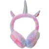Juleeze JZCEW0033 Oorwarmer Unicorn Kinderen Wit Roze Blauw Eén Maat