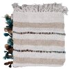 Clayre & Eef KT060.139 Plaid Patroon Beige 125x150cm