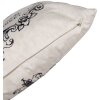 Clayre & Eef RFL23 Kussenhoes Boerderijmotief 45x45cm Beige/Zwart