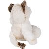 Clayre & Eef TW0588 Knuffel Kat Zacht Beige 17x13x30cm