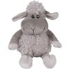 Clayre & Eef TW0595CH Knuffelschaap pluche grijs 10x15x19cm