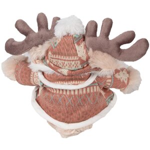 Clayre & Eef TW0599 Knuffel rendier knuffel bruin 22cm