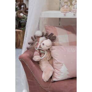 Clayre & Eef TW0599 Knuffel rendier knuffel bruin 22cm