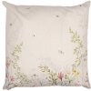 Clayre & Eef WFF22 Kussenovertrek Flora & Fauna 45x45 Beige Groen