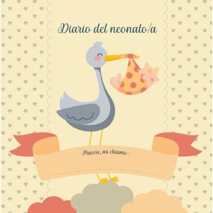 ZEP Baby fotoalbum RITA roze 25x25 cm 40 paginas Italiaans