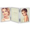 ZEP 120TS01-4R Driedubbele fotolijst zilver glanzend 3x 10x15cm