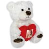 ZEP Teddy met hart fotolijst wit 3 5x4 5 cm 16x13x23 cm