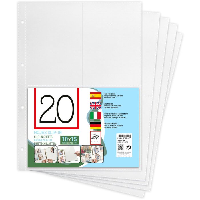 ZEP inlegvel Toledo 160 fotos 10x15 cm 40 paginas