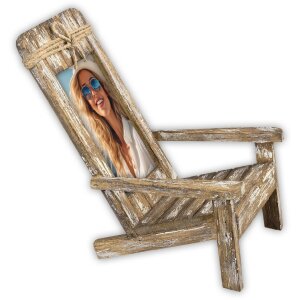 ZEP houten fotolijst Gallipoli ligstoel look 10x15 cm 16x16x24 cm