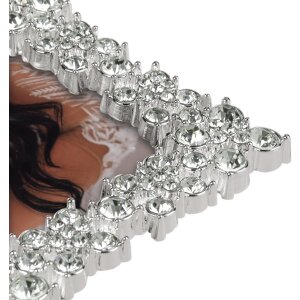 ZEP metalen portretlijst Rossini 13x18 cm zilver met strass-steentjes