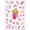 herma decoratieve etiketten decor prinsessen i 3 vellen
