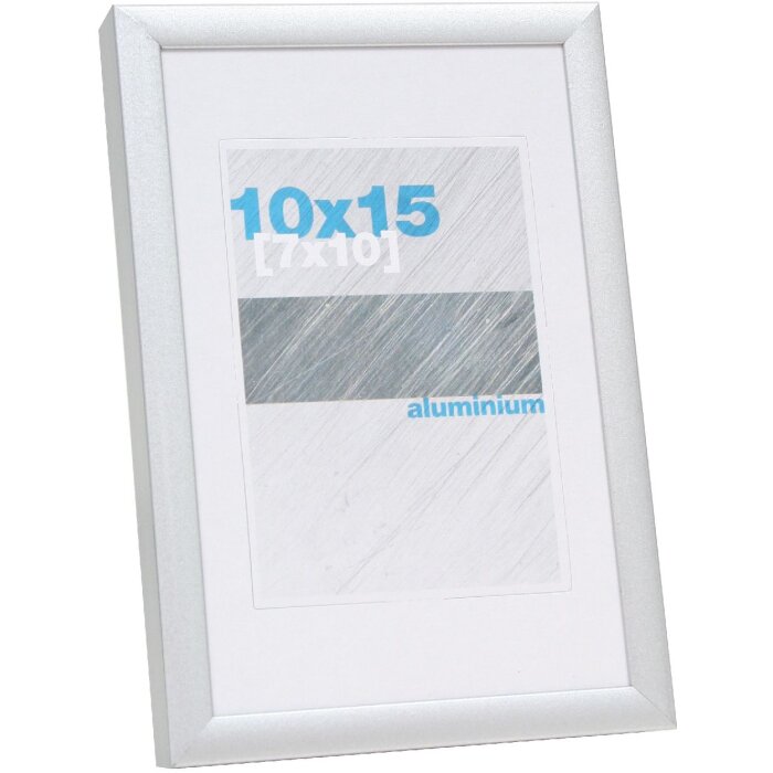 Deknudt S024D1 Aluminium fotolijst zilver 10x15 cm