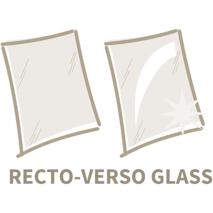 Deknudt S350A1 fotolijst glas Recto Verso 18x24 cm