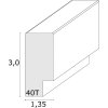 Deknudt S40T montagepakket DKbond 13,0x23,0 cm