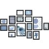 Deknudt S41VH2 Fotowand 15 lijst Zwart 10x15(11) 13x18(2) 20x30(2)